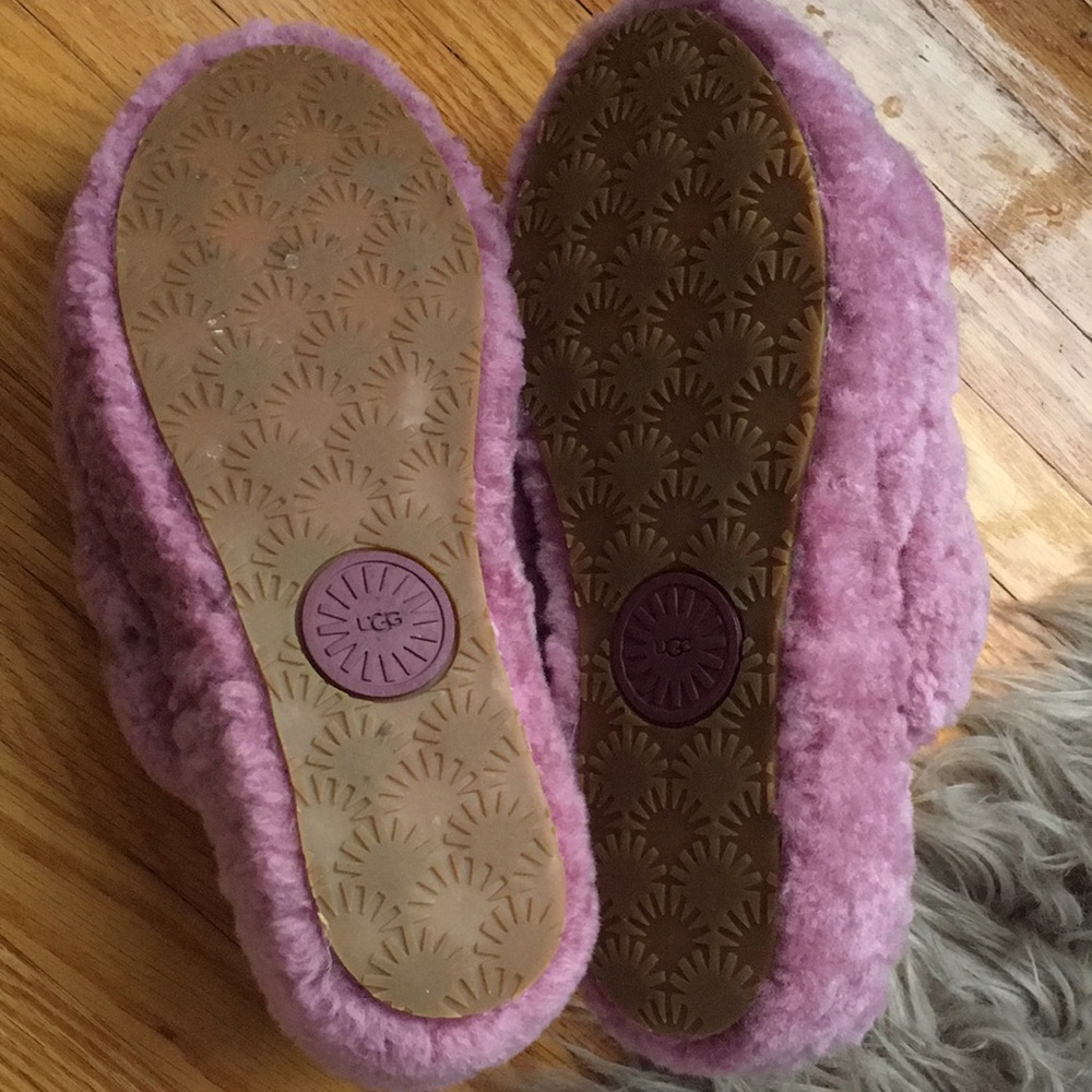 Ugg Pink Platform Slippers - image 6